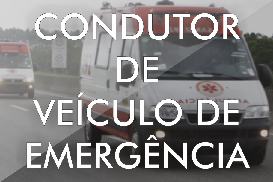 Curso de condutor de veiculo de emergencia