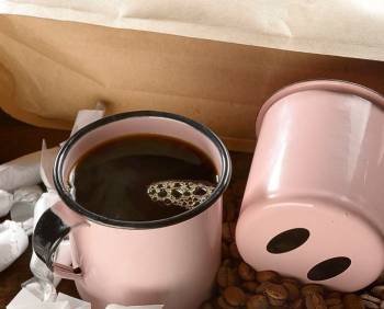 Personalize sua caneca esmaltada